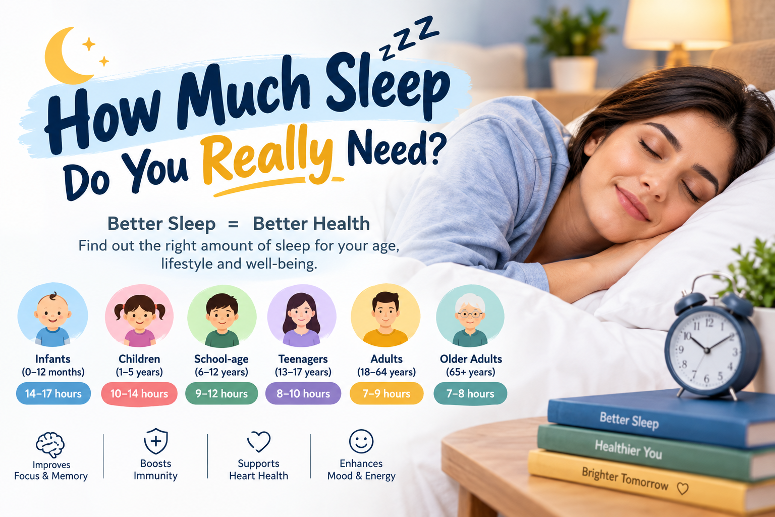 💤 How Much Sleep Do You Really Need?