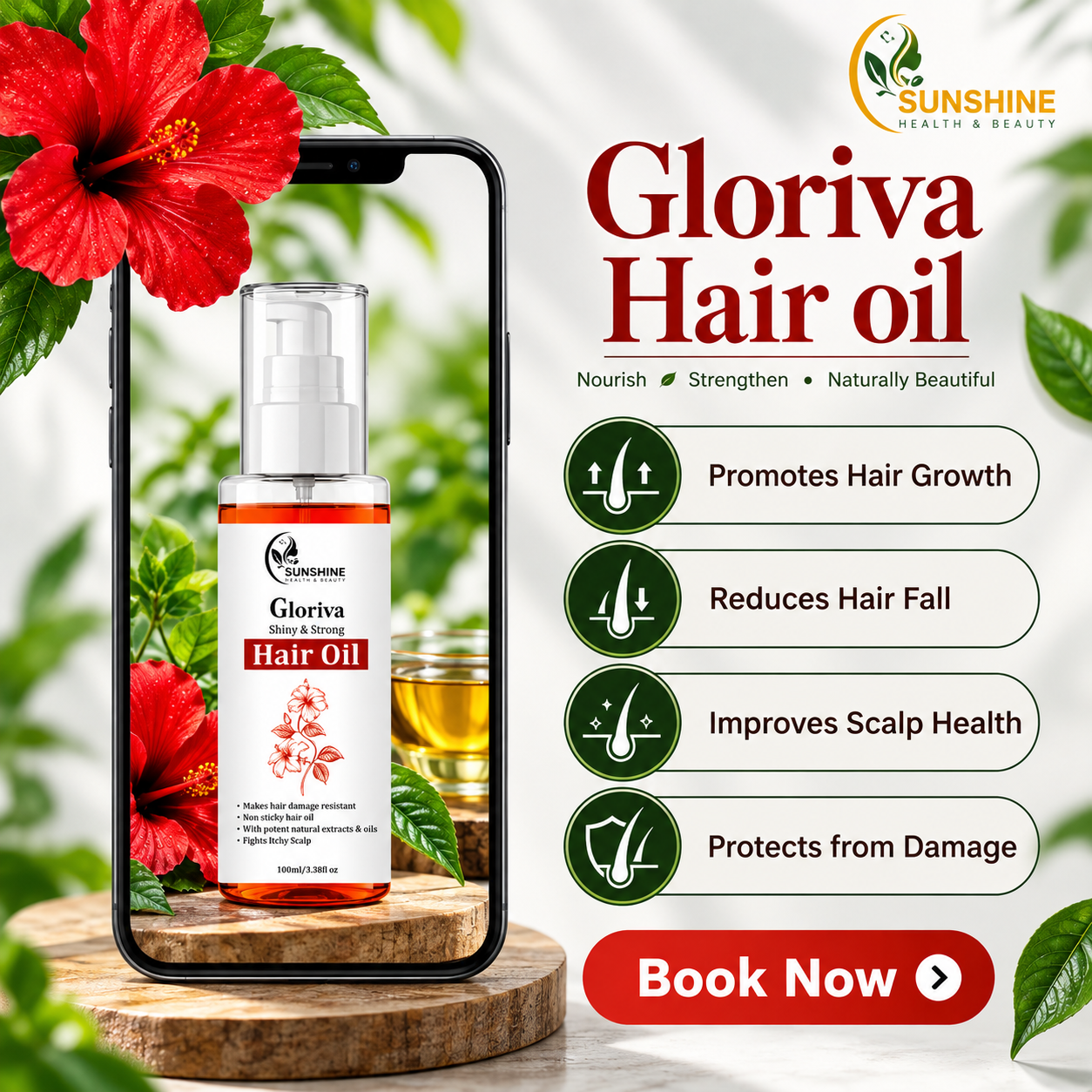 Gloriva Hair Oil