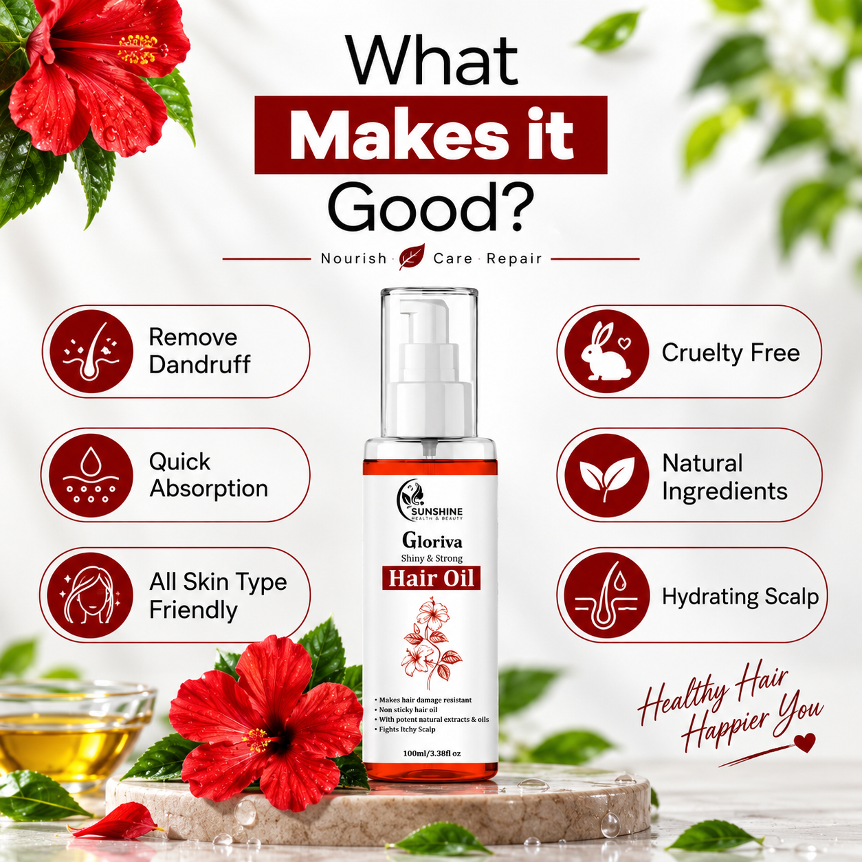 Gloriva Hair Oil