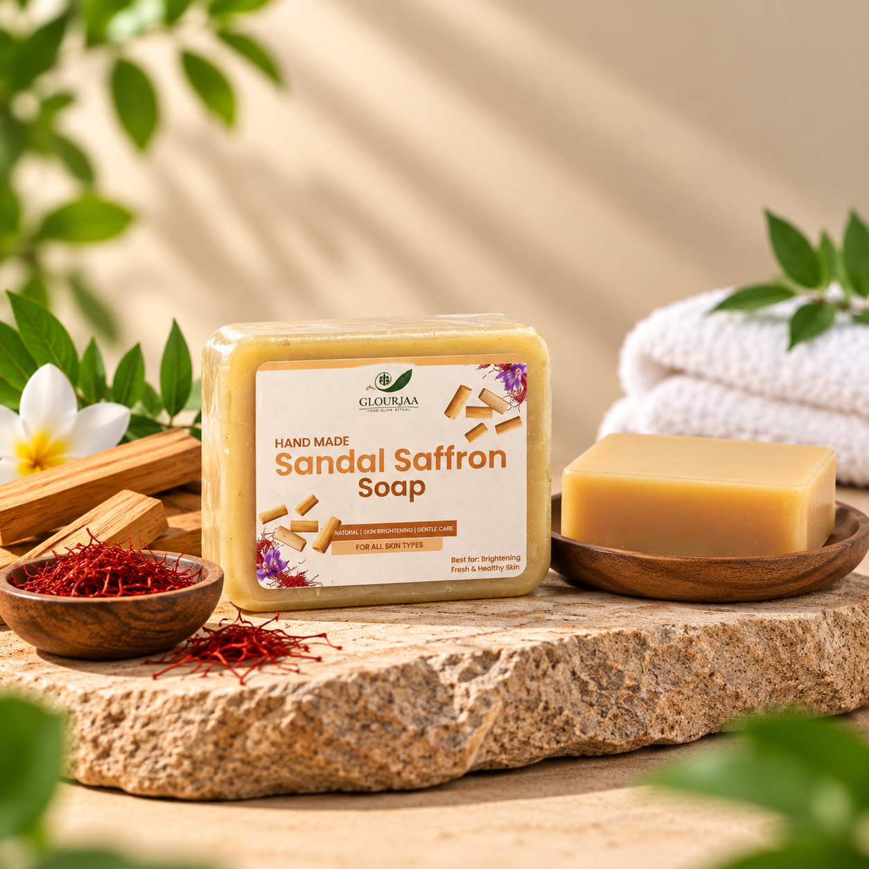 Sandal Saffron Soap